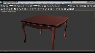 Создание интерьеров в 3DS MAX  Урок 11. Моделирование столика