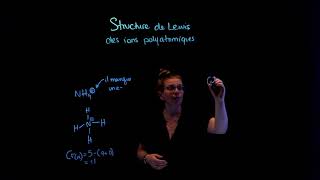 Structure de Lewis des ions polyatomiques