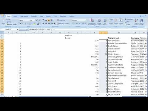 Create your own Excel Search Pt. 1 Create your own Excel Search Pt. 1