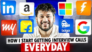 How did I start getting interview calls everyday using Naukri \u0026 LinkedIn