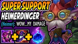 How to play Heimerdinger support in Season 14?