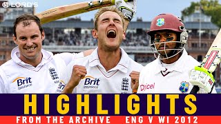 Brilliant Broad, Chanderpaul Defiance & Strauss' Last Lord's 100! | Classic Test | England v WI 2012