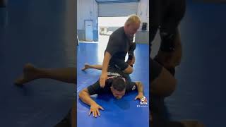 Guard pass to STF Step over Toe Hold