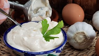 Mayonesa de ajo en ¡53 SEGUNDOS! ¿Te la vas a perder?