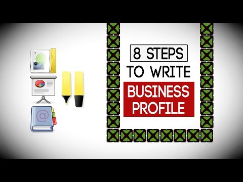 8 Steps to Write a Business Profile - Write Company PROFILE 8 Steps to Write a Business Profile - Write Company PROFILE