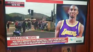 MSNBC Alison Morris Los Angeles N Word Kobe Bryant Helicopter Crash January 26th, 2020