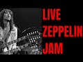 Live Led Zeppelin Style Jam | Guitar Backing Track in E Minor