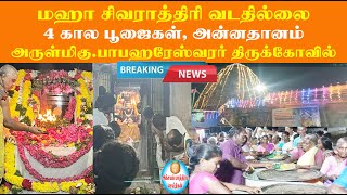 மஹா சிவராத்திரி வடதில்லை அருள்மிகு பாபஹரேஸ்வரர் திருக்கோயில் #சிவராத்திரி #sivarathiri #youtube