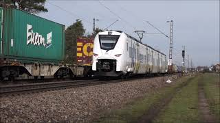 Trainspotten in Wiesental ( Ganz viel Güterverkehr \u0026 Siemens Mireo)