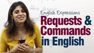 Requests \u0026 Commands in English - Useful English Expressions