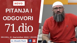 Pitanja i odgovori 71.dio_mr. Elvedin Pezić