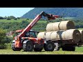 hay harvesting 2024 hay baling and baling zetor case ih and manitou