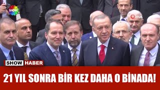 Erdoğan Erbakan'ı ziyaret etti