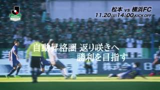 11/20(日)14:00KO 無敗記録が止まった松本が自動昇格を懸けて横浜FCと対決【プレビュー：明治安田Ｊ２ 第42節 松本vs横浜FC】