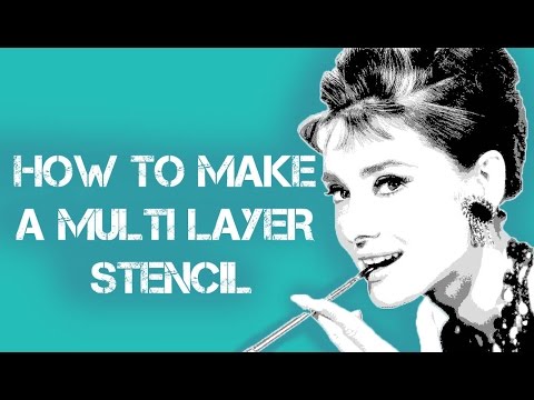 How To Make a Multilayer Stencil On Photoshop (Re-Made) How To Make a Multilayer Stencil On Photoshop (Re-Made)