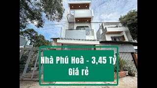 Nhà đẹp Thủ Dầu Một Bình Dương | Bán nhà phường Phú Hòa TDM | Giá: 3,45 Tỷ