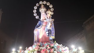 (GRAVINA DI CATANIA).FESTA MADONNA DEL ROSARIO:USCITA