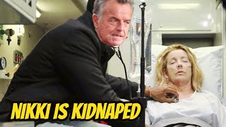 The Young And The Restless Spoilers Nikki is taken to an ambulance - Ian Ward mass kidnapping