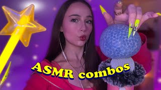 COMBINATION MIC TRIGGERS ☆ ASMR Roulette ✨