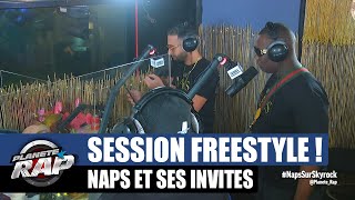 Naps - Session freestyle avec Gims, Thabiti et Ivory ! #PlanèteRap