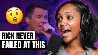 FIRST TIME REACTING TO | Rick Astley | 