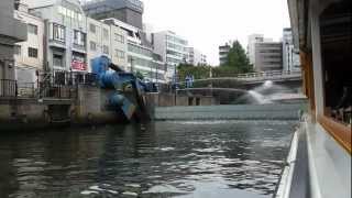 大阪 東横堀川水門