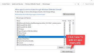 Allow / Block Apps in Windows 10 Firewall