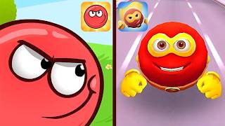 Red Ball 4 & Red Ball Super Run - Gameplay Walkthrough - Full Games (iOS, Android)