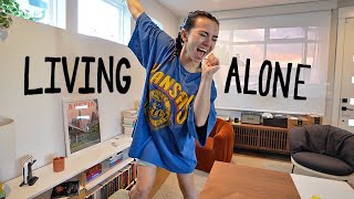a day in my life living alone (for the 1st time)