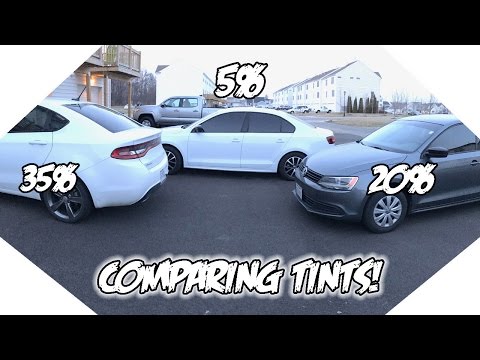 35% vs 20% vs 5% Window Tint! What tint is best for you? 35% vs 20% vs 5% Window Tint! What tint is best for you?