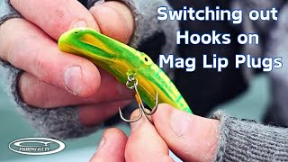 Switching Out Hooks On Mag Lip Plugs