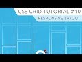CSS Grid Tutorial #10 - Responsive Grid Example