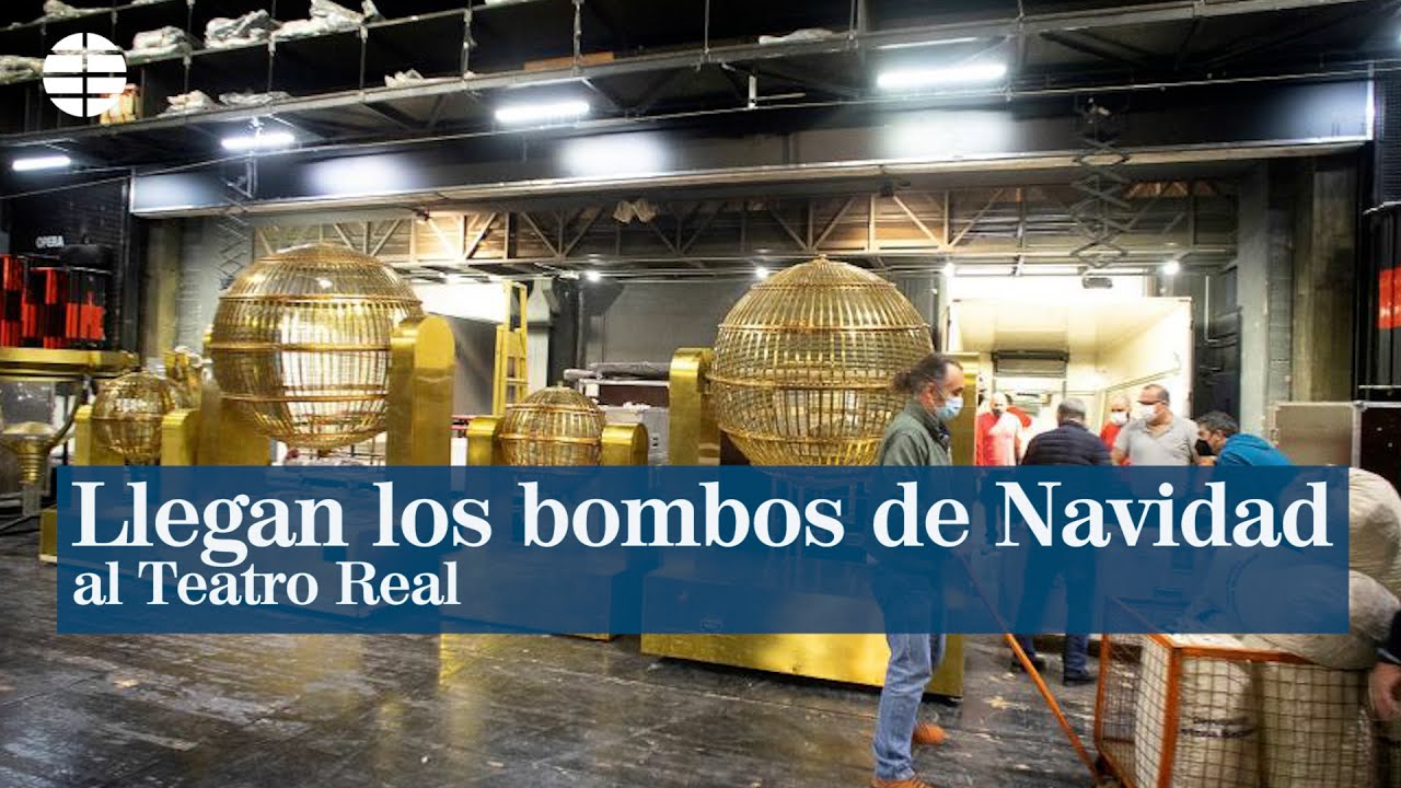 Los Bombos De La Lotería De Navidad Ya Están Custodiados En El Teatro ...