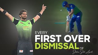 Every first-over wicket of Shaheen Afridi