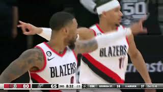 TRAIL BLAZERS at SPURS   NBA FULL GAME HIGHLIGHTS   December 14, 2022