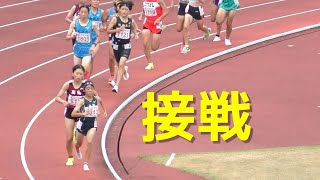 デッドヒート!!  決勝  女子1500ｍ  福井全中陸上2024