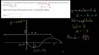 Construct Sinusoidal Functions: Practice