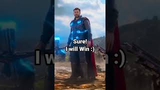 Thor vs Avengers #shorts #mcu #dc #marvel #thor #avengers #thorloveandthunder