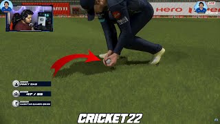 Lowest Ever Outfield Mai Catch - Cricket 22 #Shorts - RahulRKGamer