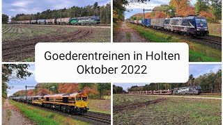 Goederentreinen in Holten | Oktober 2022