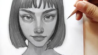 How to Draw a Portrait  (process)