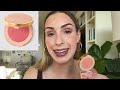 gucci blush de beaute swatches fresh rose tender apricot radiant pink rosy tan warm berry