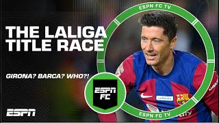 50% chance Girona WIN LALIGA?! ESPN FC crew are put on the spot! 🔥