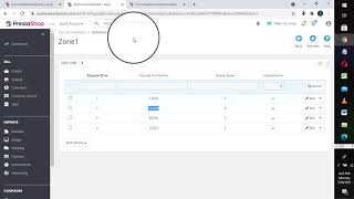 ZipCode Validator Preashop Module : Backend Configuration