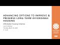 Affordable Housing Initiative Launch Webinar 3 17 23