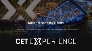 Marsh Sachs & Seifert - Material Handling Library: Crash Course | CET Experience 2024
