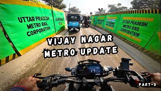 Kanpur metro update - Vijay Nagar to dada nagar -@skybhp