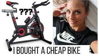 CHEAP EXERCISE BIKE REVIEW | FITNESS SUPERSTORE | Body Power SP.IC14 Cycle | PELOTON ALTERNATIVE
