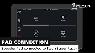Speeder Pad connected to Flsun Super Racer