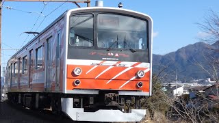 富士急行　6000系 マッターホルン　月江寺駅～富士山駅